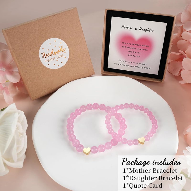 PEALICIOUS Red String Bracelet for Women, Girls Pinky Promise Bracelet Mommy and Me as Valentines Gifts, Father and Daughter Jewelry for Protection, Couple Best Friend Jewelry for Vday Anniversary - Image 4